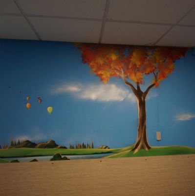 Autumn corridor